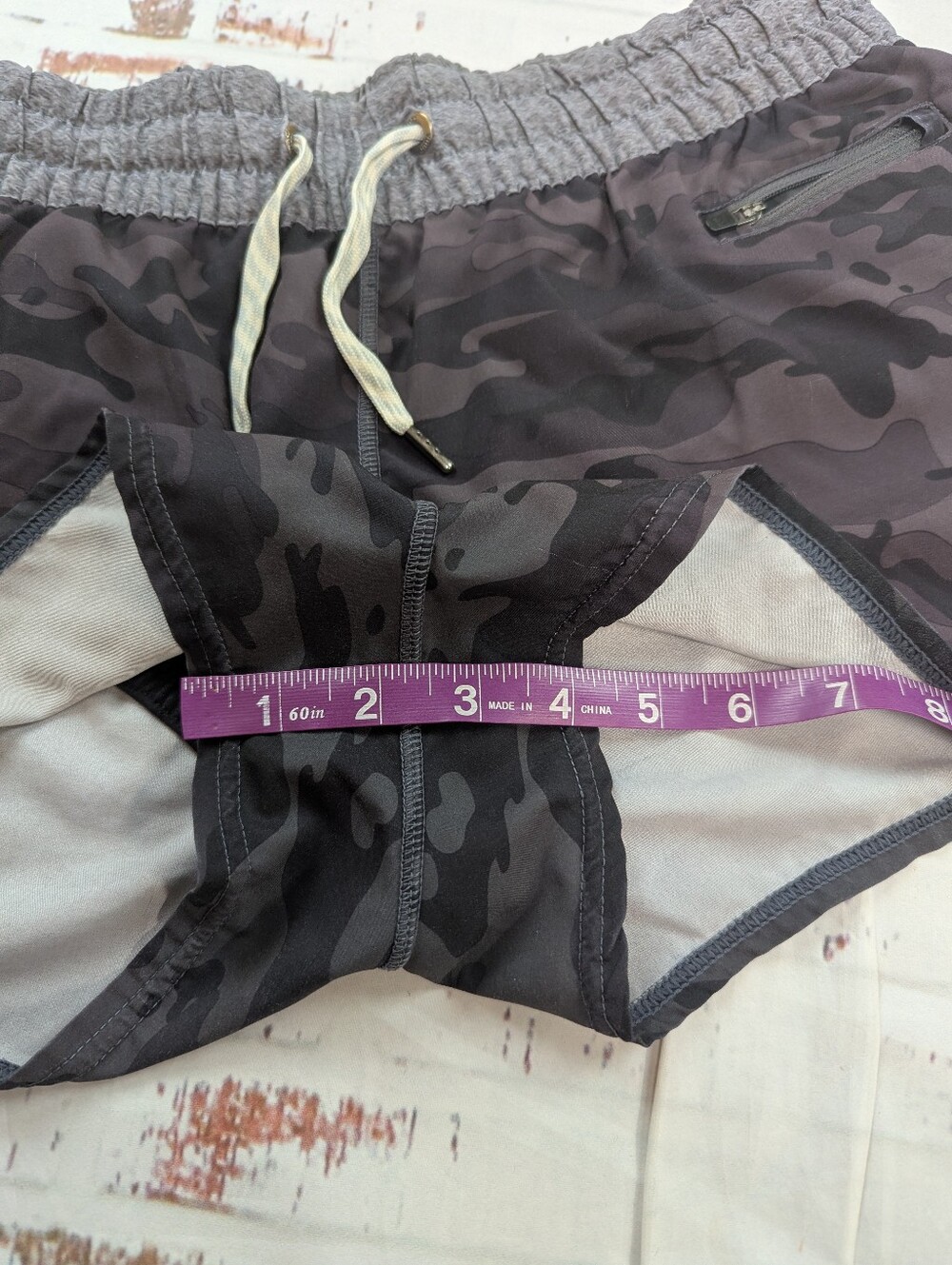 Vouri Clementine Camo Shorts - Picture 9 of 12